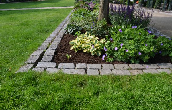 Flower Bed Mulching in Prescott