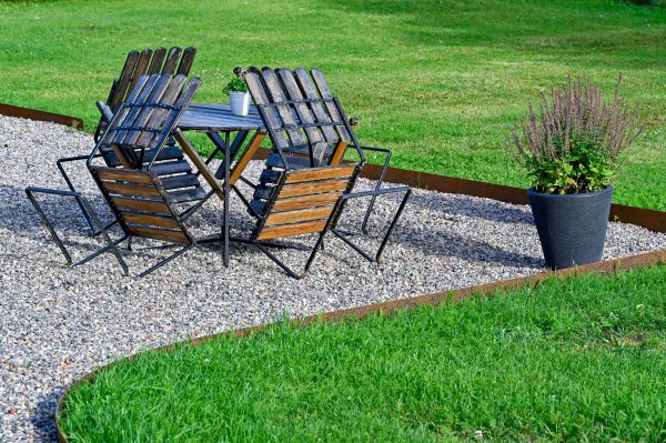 Metal Edging Installation in Prescott