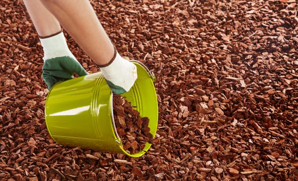 Wood Chip Landscaping in Prescott