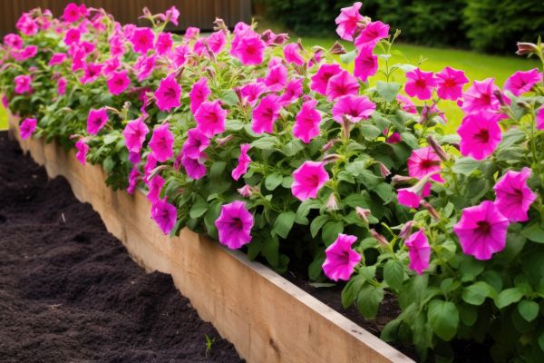 Raised Flower Bed Installation in Prescott