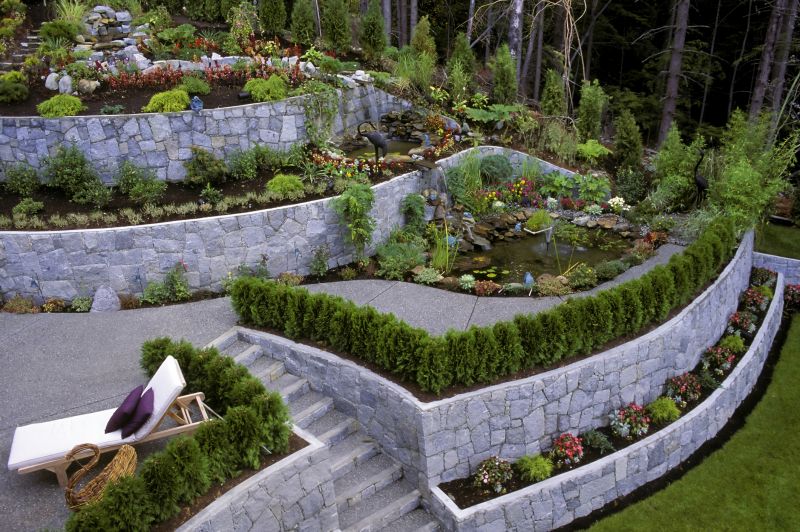 Elegant Hardscaping Features