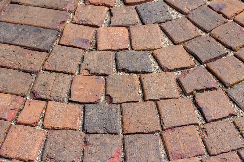 Brick paver arrangement